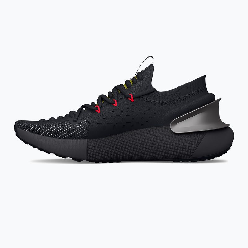 Uomo Under Armour Hovr Phantom 3 Mtlc nero/grigio/metallo stagno scarpe da corsa 2