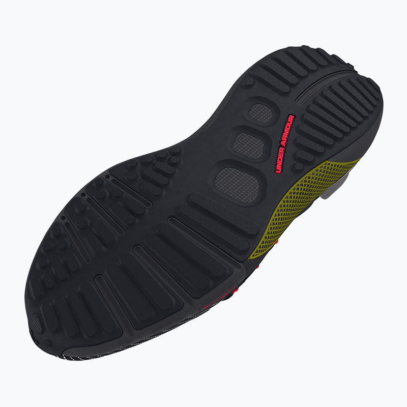 Uomo Under Armour Hovr Phantom 3 Mtlc nero/grigio/metallo stagno scarpe da corsa 5