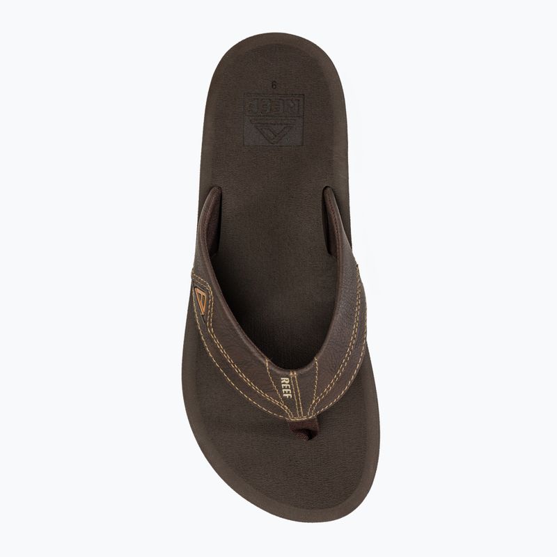 Infradito REEF Cushion Dawn marrone da uomo 5