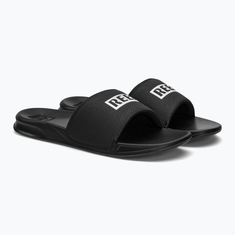 REEF One Slide reef nero/bianco infradito da uomo 4