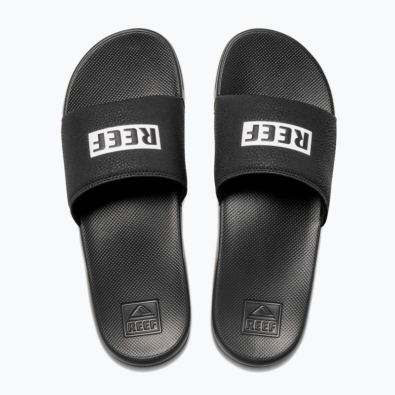 REEF One Slide reef nero/bianco infradito da uomo 11