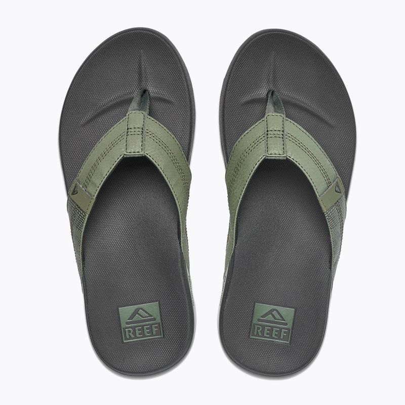Infradito REEF Cushion Phantom da uomo geo olive 12