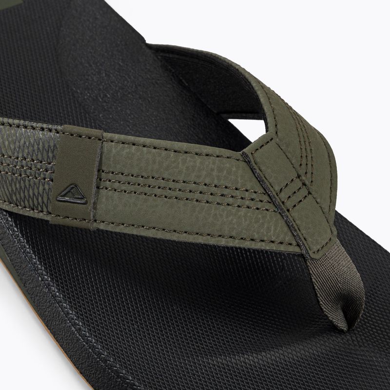 Infradito REEF Cushion Phantom da uomo geo olive 7