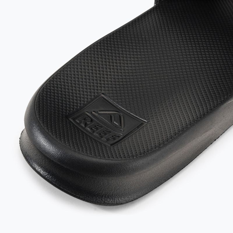 Infradito REEF One Slide nero sbiadito palma da uomo 8