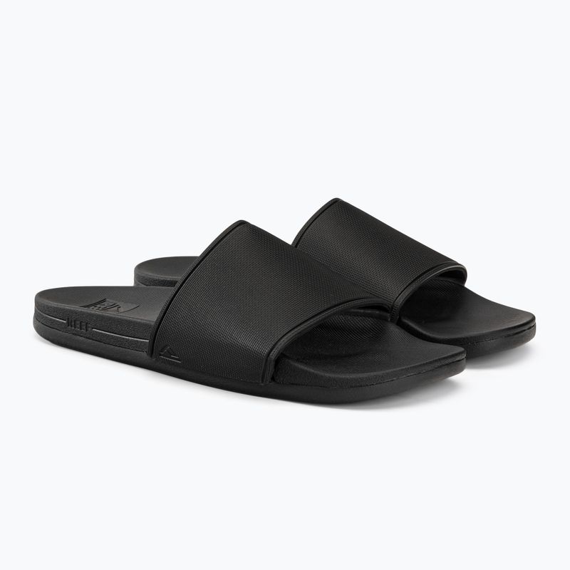 Infradito REEF Cushion Slide da uomo, nero 4