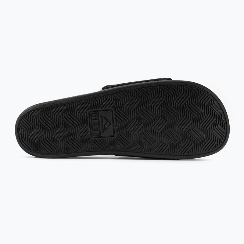Infradito REEF Cushion Slide da uomo, nero 5