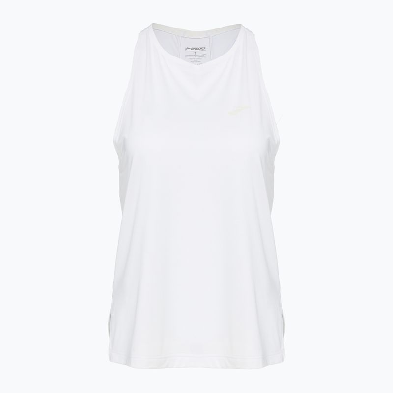 Maglietta da corsa da donna Brooks Sprint Free Tank bianco