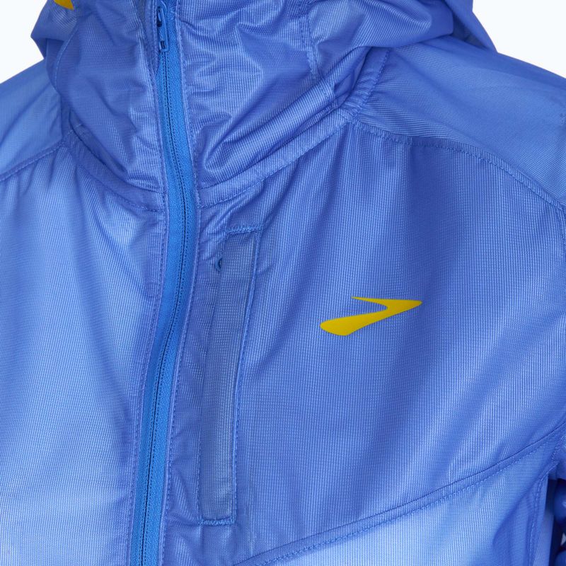 Giacca da corsa Brooks All Altitude donna bluetiful/golden hour 3