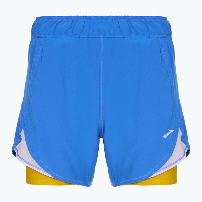 Pantaloncini da corsa Brooks Chaser 5" 2-In-1 da donna bluetiful/golden hour
