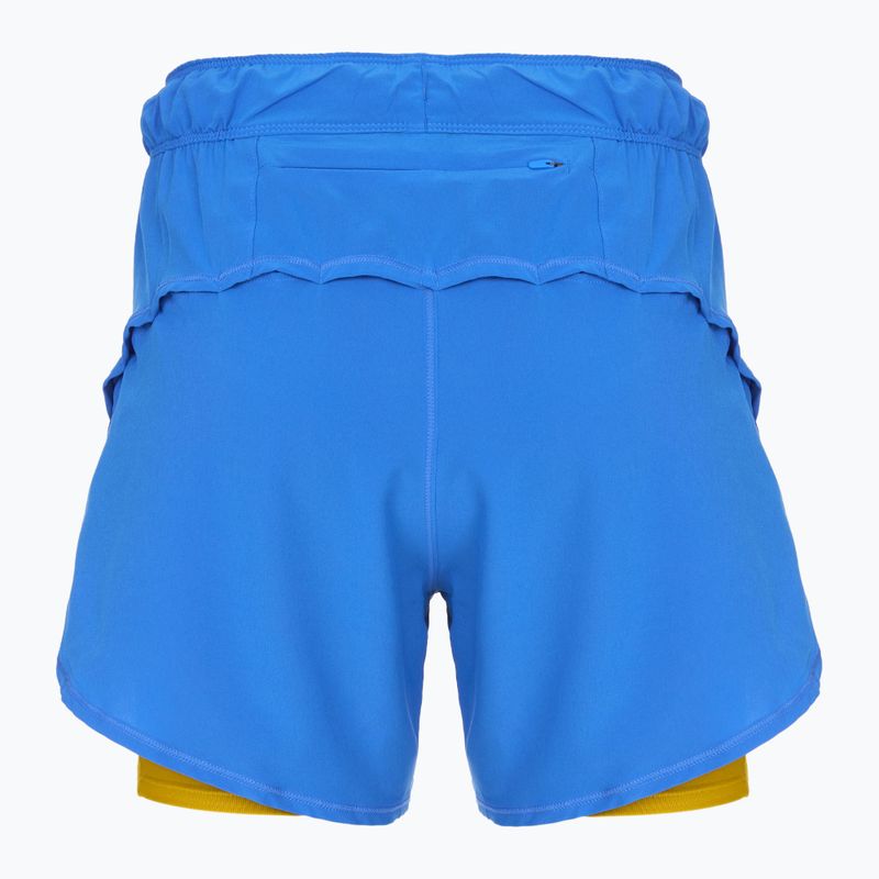 Pantaloncini da corsa Brooks Chaser 5" 2-In-1 da donna bluetiful/golden hour 2