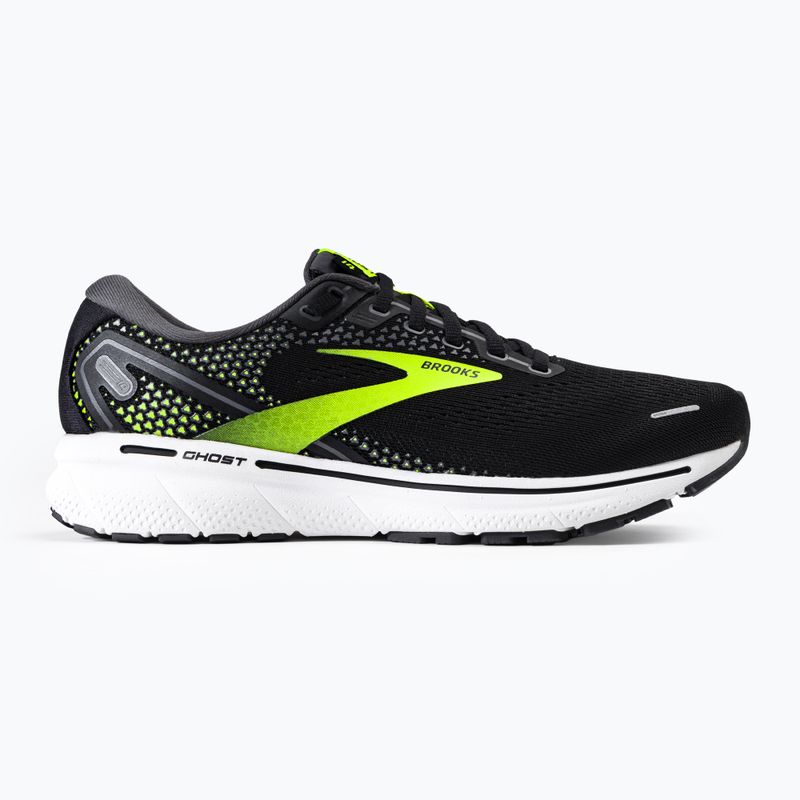 Brooks Ghost 14 scarpe da corsa da uomo nero/perla/notte 2