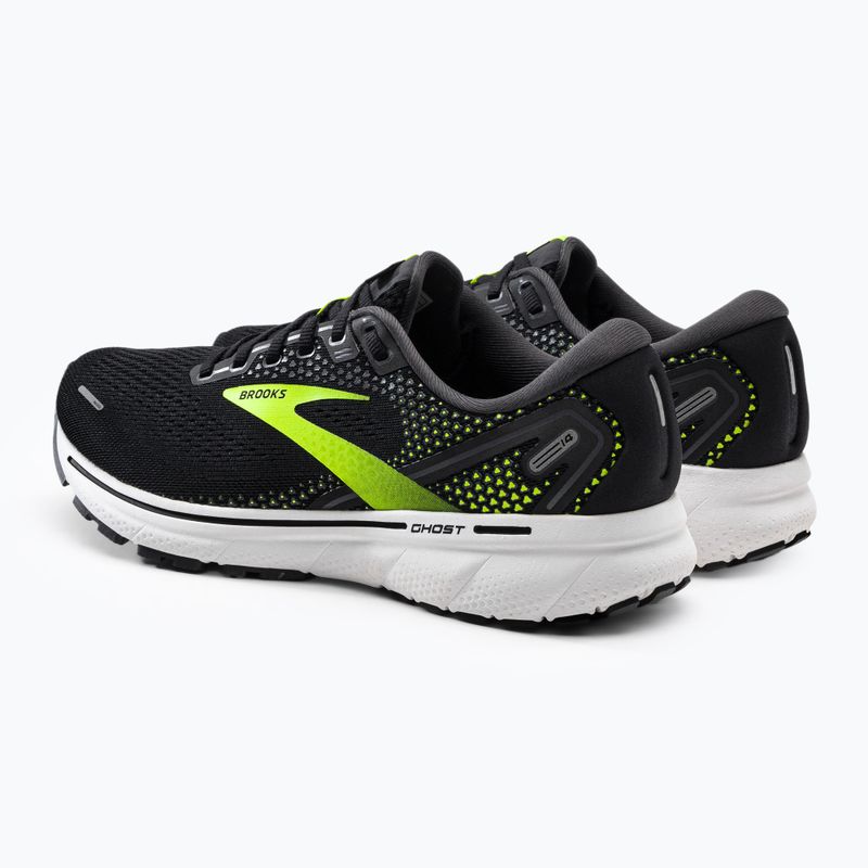 Brooks Ghost 14 scarpe da corsa da uomo nero/perla/notte 3