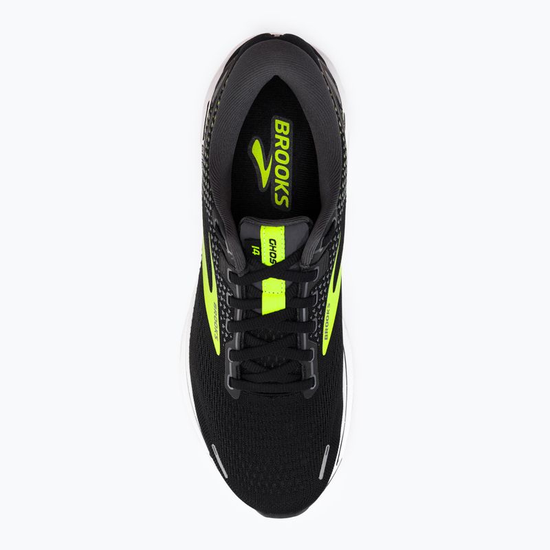 Brooks Ghost 14 scarpe da corsa da uomo nero/perla/notte 6