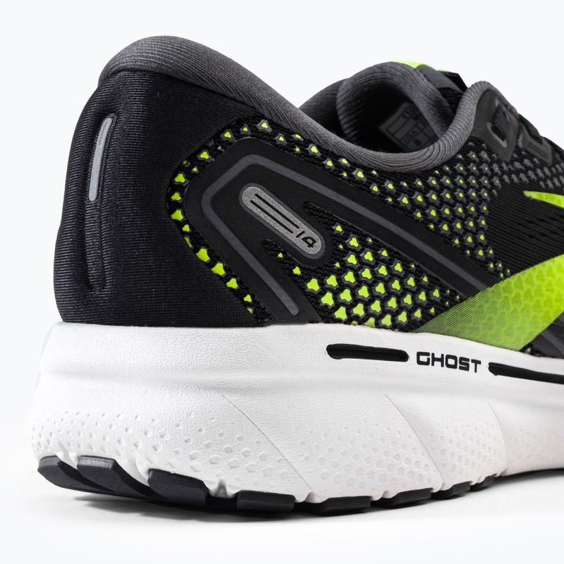 Brooks Ghost 14 scarpe da corsa da uomo nero/perla/notte 9