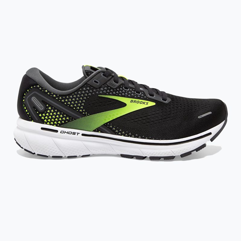 Brooks Ghost 14 scarpe da corsa da uomo nero/perla/notte 10
