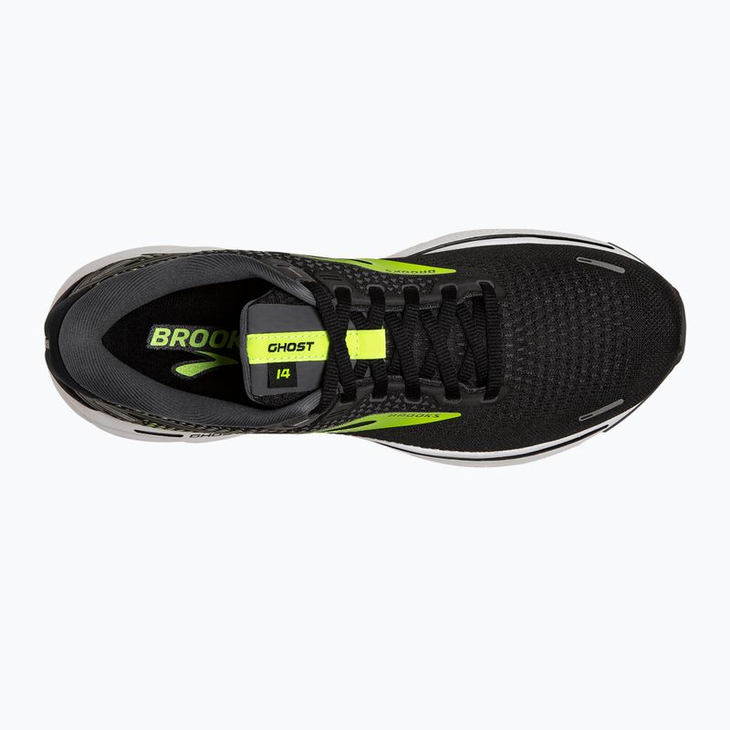 Brooks Ghost 14 scarpe da corsa da uomo nero/perla/notte 12