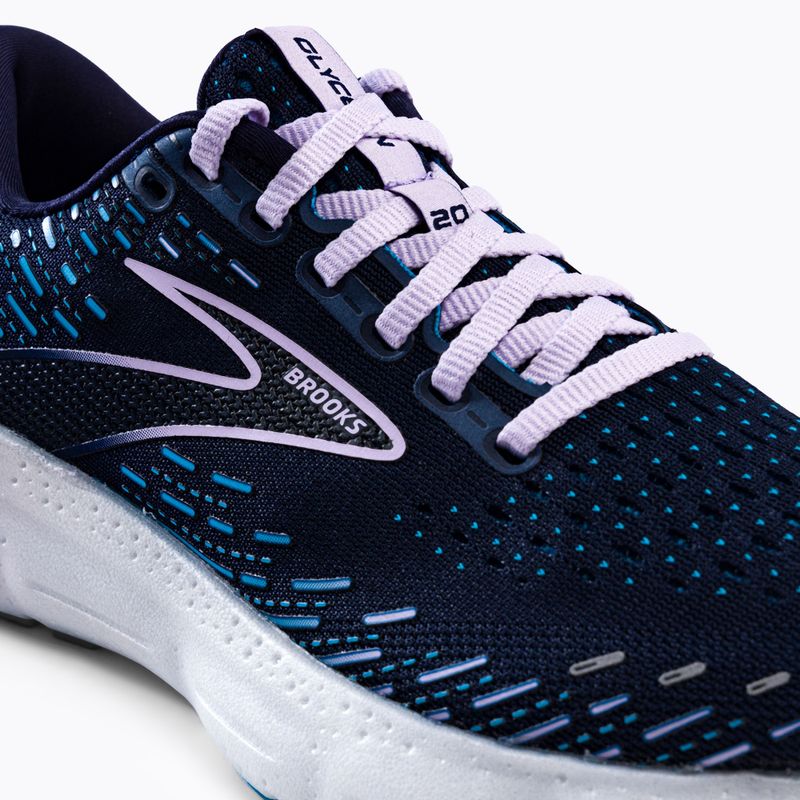 Brooks Glycerin 20 Slim Fit scarpe da corsa donna peacoat/ocean/pastel lilac 10