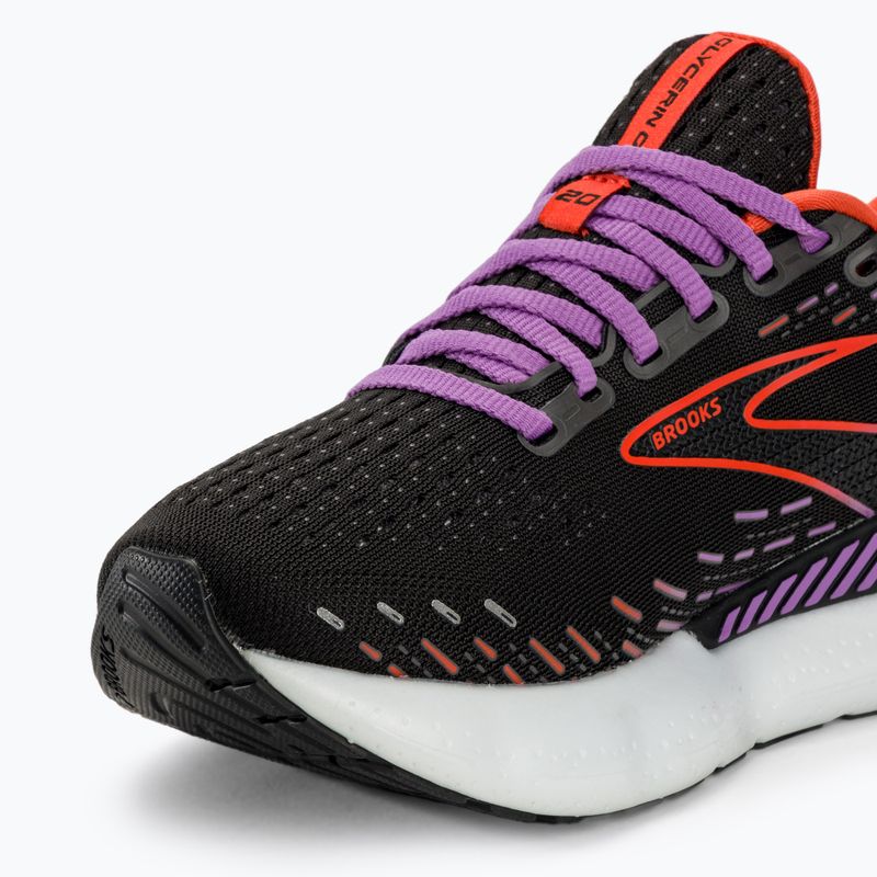 Scarpe da corsa da donna Brooks Glycerin GTS 20 nero/girasole/fiesta 7