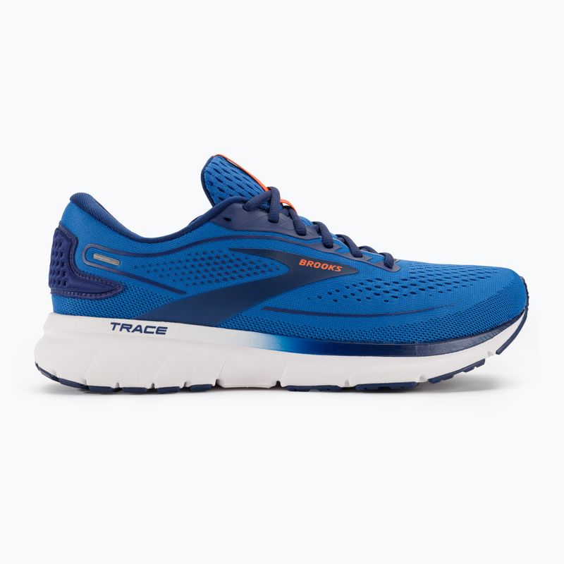 Brooks Trace 2 scarpe da corsa uomo palazzo blu/blu profondità/arancio 2