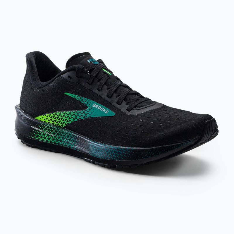 Brooks Hyperion Tempo scarpe da corsa da uomo nero/kayak/geco verde