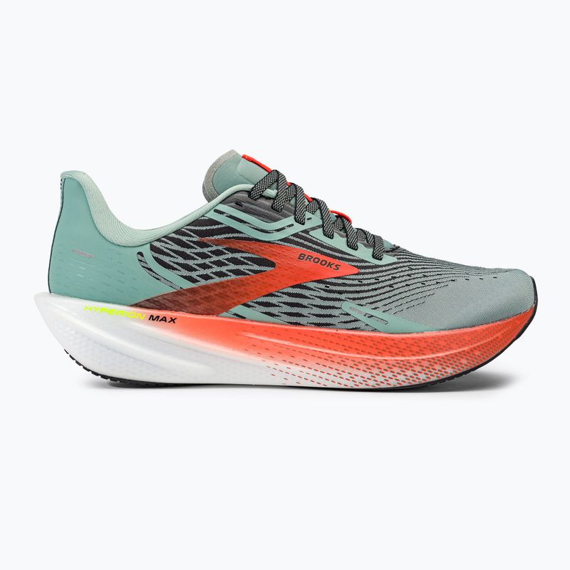 Brooks Hyperion Max scarpe da corsa da uomo blu surf/ciliegia/notte 2