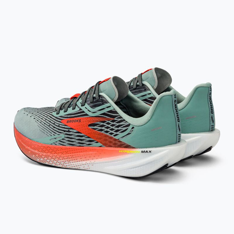 Brooks Hyperion Max scarpe da corsa da uomo blu surf/ciliegia/notte 3