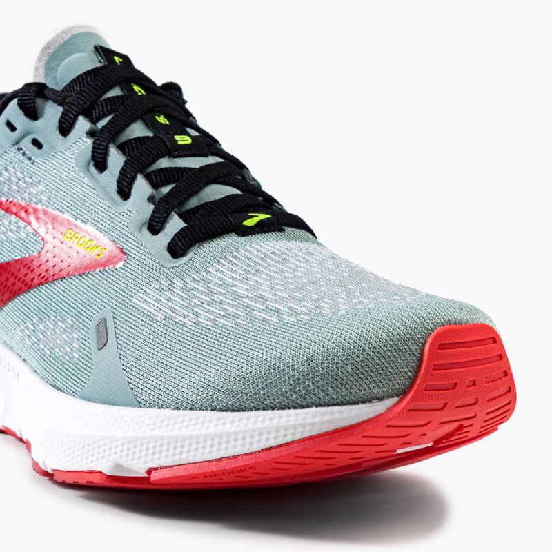 Brooks Launch GTS 9 scarpe da corsa donna blu surf/nero/ciliegia pomodoro 7