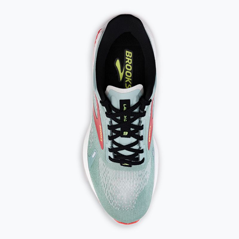 Brooks Launch GTS 9 scarpe da corsa uomo blu surf/nero/ciliegia pomodoro 7