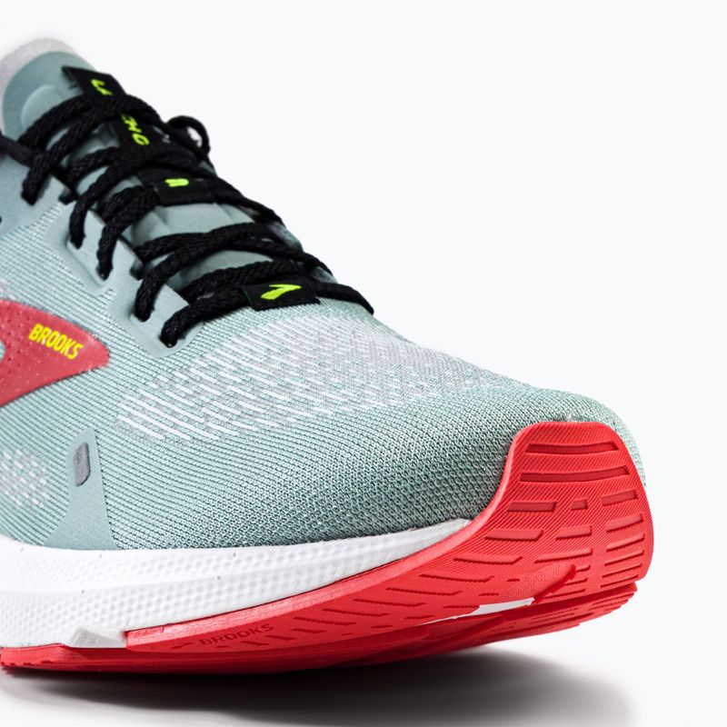 Brooks Launch GTS 9 scarpe da corsa uomo blu surf/nero/ciliegia pomodoro 8