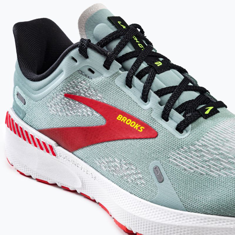 Brooks Launch GTS 9 scarpe da corsa uomo blu surf/nero/ciliegia pomodoro 9