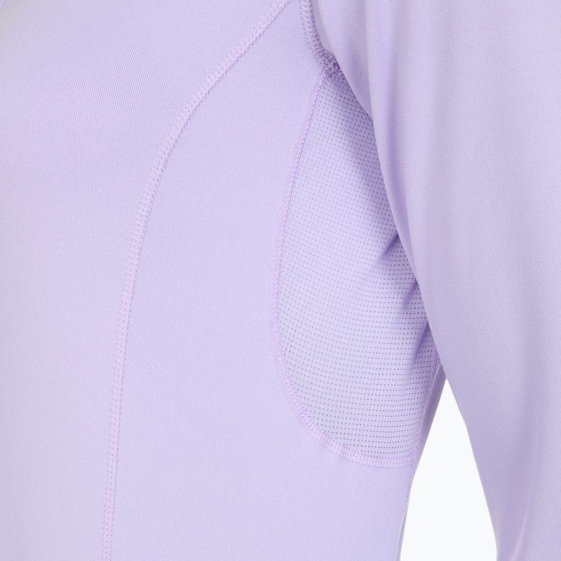 Felpa da corsa Brooks Dash 1/2 Zip viola da donna 3