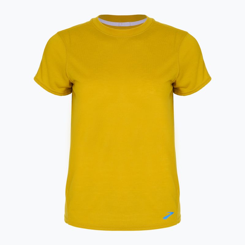 Maglietta da corsa Brooks Distance golden hour da donna