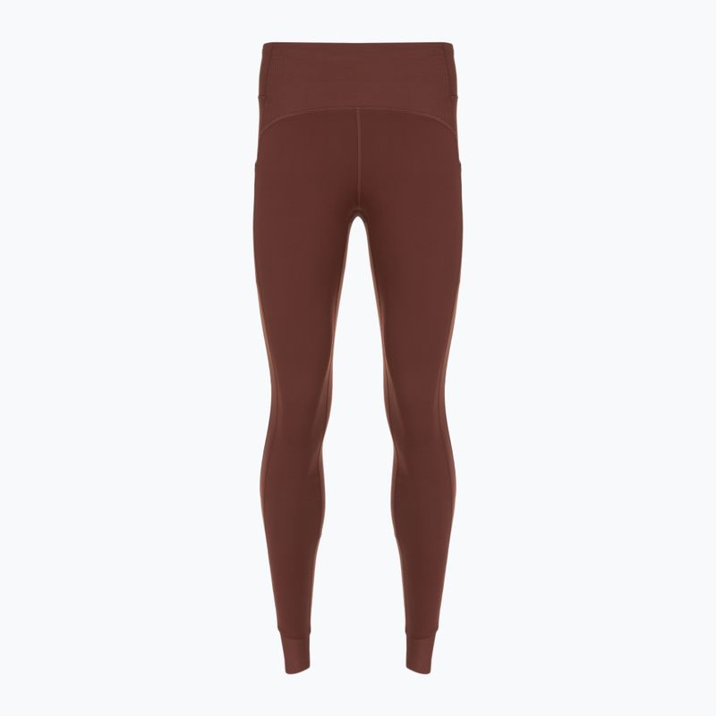 Leggings da corsa Brooks Momentum Thermal Tight da donna, uva passa