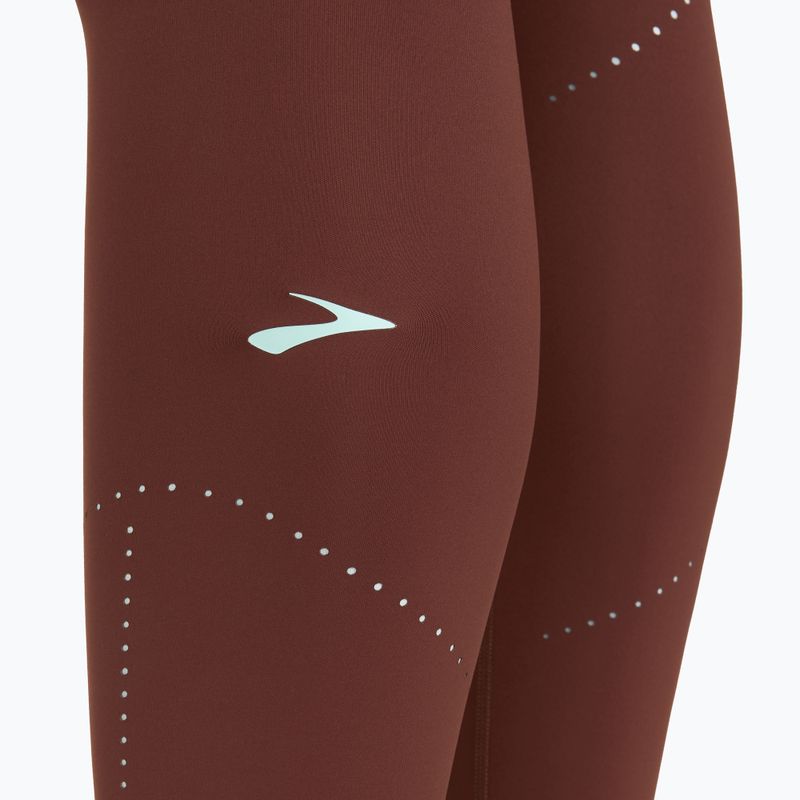 Leggings da corsa Brooks Method 7/8 Tight da donna, uvetta 4