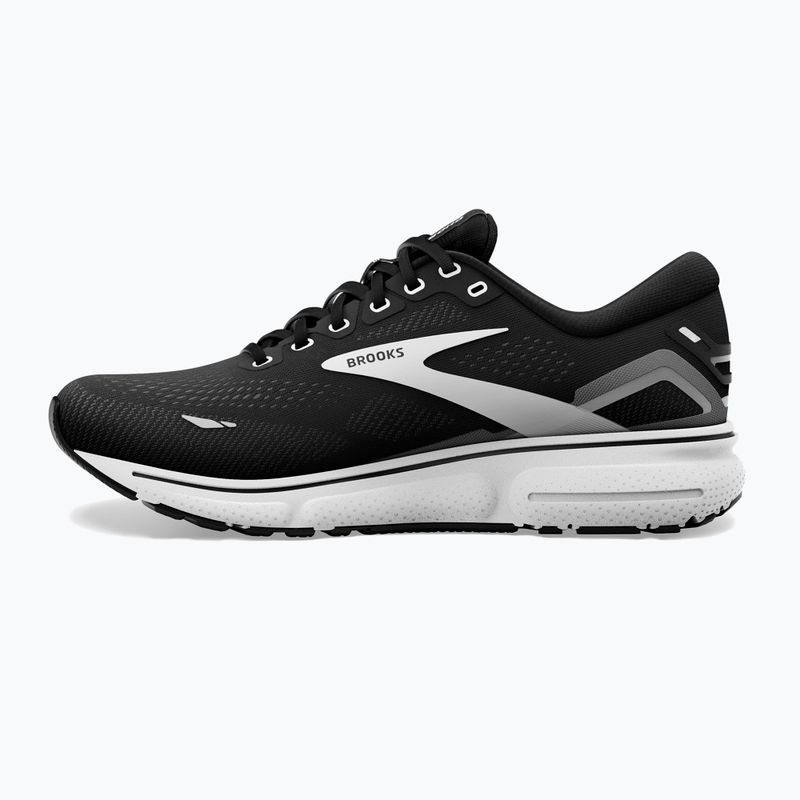 Brooks Ghost 15 scarpe da corsa da uomo nero/perla annerita/bianco 12
