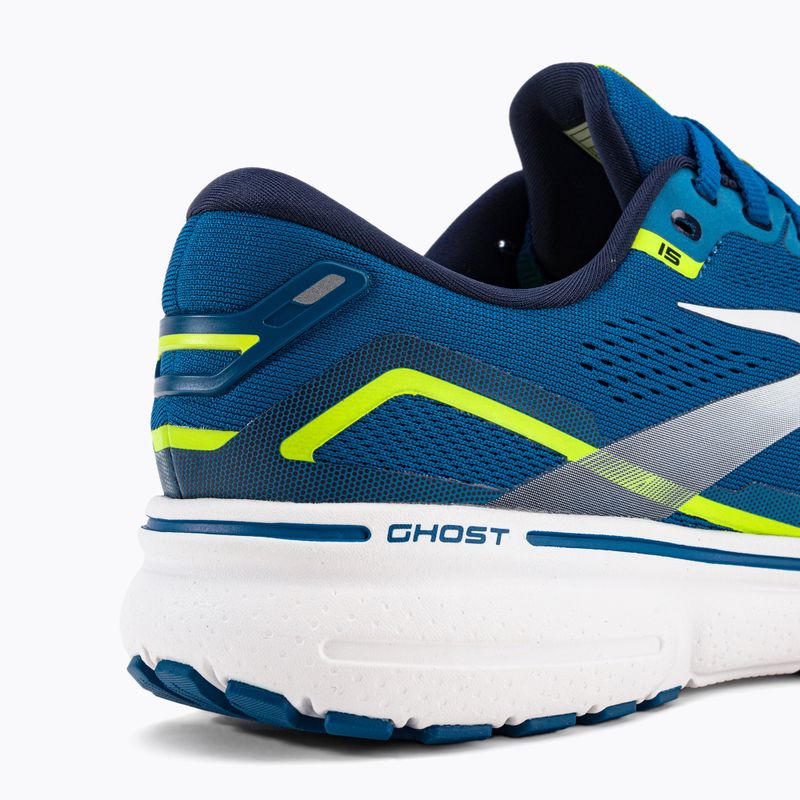 Brooks Ghost 15 scarpe da corsa da uomo blu/notte/bianco 9