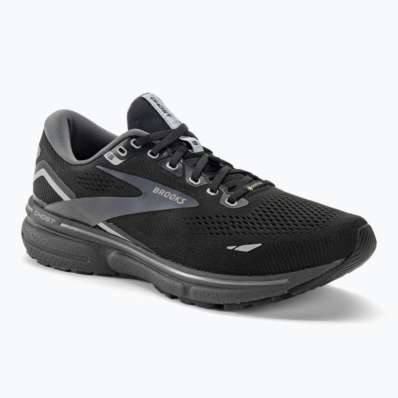 Brooks Ghost 15 GTX scarpe da corsa da uomo nero/perla nera/lega