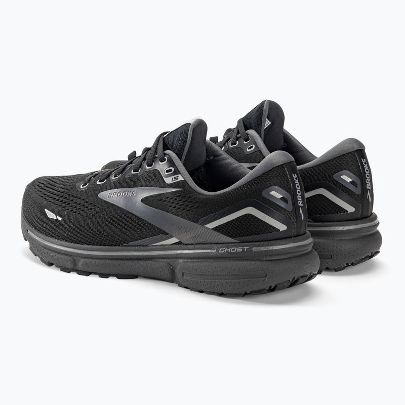 Brooks Ghost 15 GTX scarpe da corsa da uomo nero/perla nera/lega 3