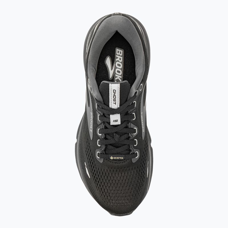 Brooks Ghost 15 GTX scarpe da corsa da donna nero/nero perla/lega 6