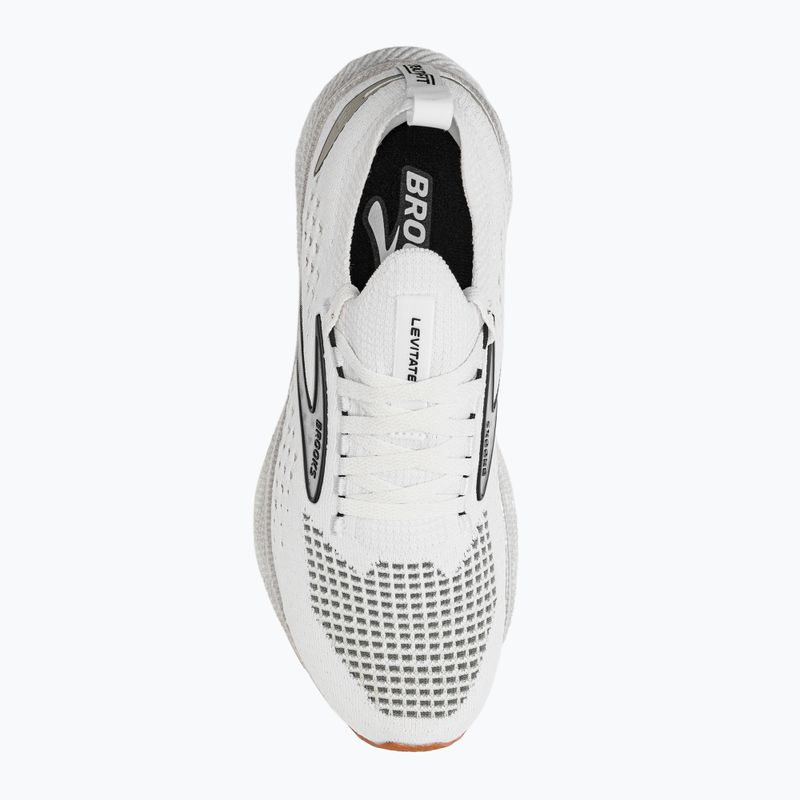 Brooks Levitate StealthFit 6 scarpe da corsa da donna bianco/marrone 8