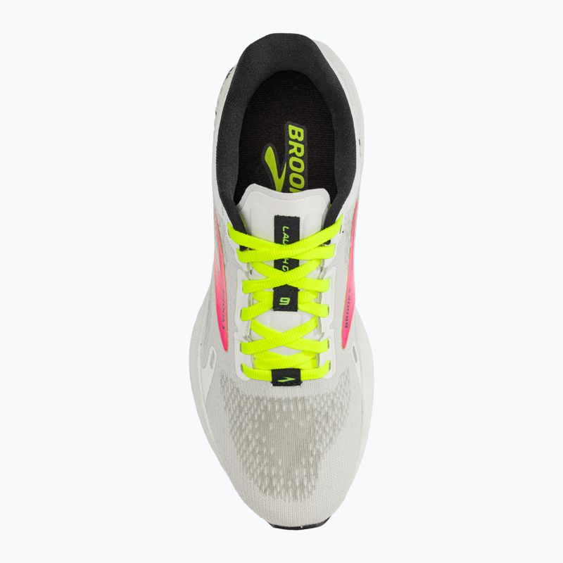 Scarpe da corsa da donna Brooks Launch GTS 9 bianco/rosa/notturno 6