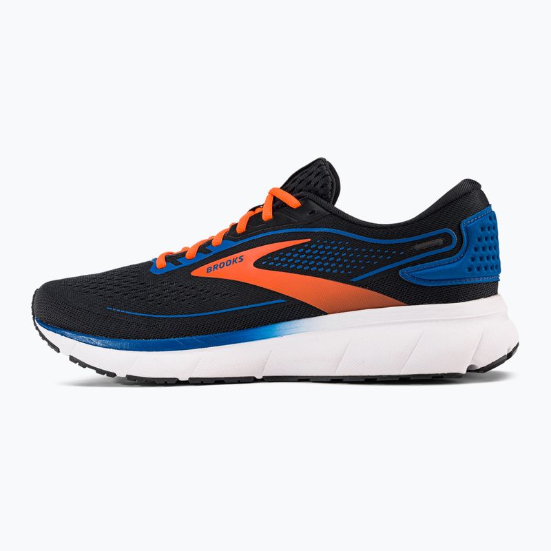 Brooks Trace 2 scarpe da corsa da uomo nero/blu classico/arancione 3