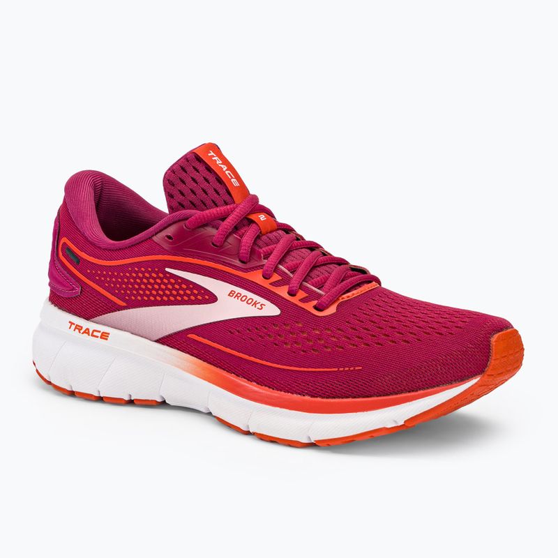 Brooks Trace 2 scarpe da corsa da donna sangria/rosso/rosa