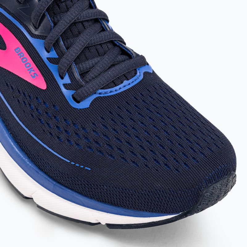 Brooks Trace 2 scarpe da corsa da donna peacoat/blu/rosa 8