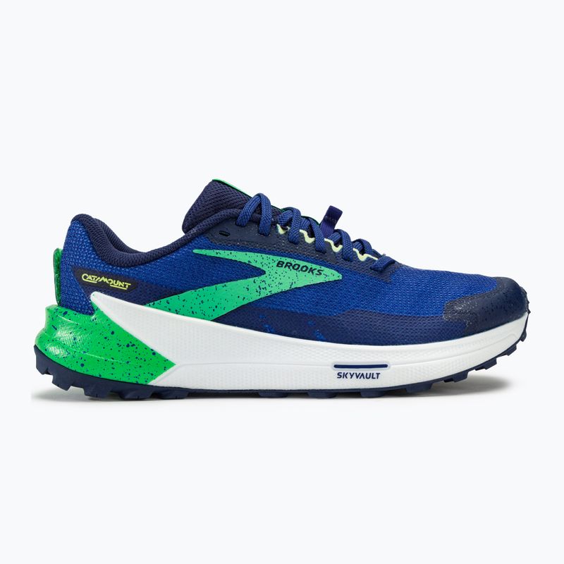 Brooks Catamount 2, scarpe da corsa da uomo, navy/yucca/rosa 2