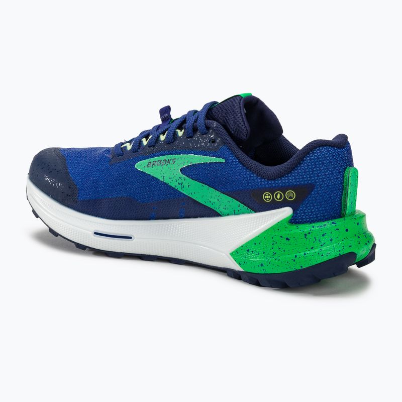 Brooks Catamount 2, scarpe da corsa da uomo, navy/yucca/rosa 3