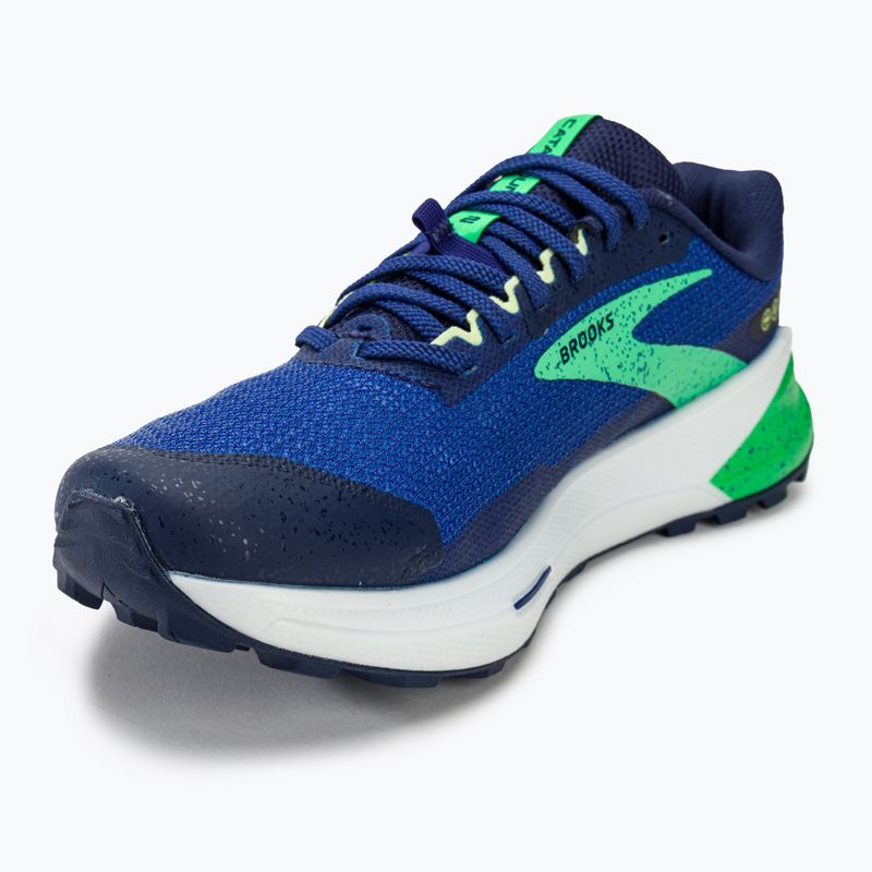 Brooks Catamount 2, scarpe da corsa da uomo, navy/yucca/rosa 7