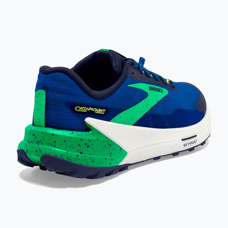 Brooks Catamount 2, scarpe da corsa da uomo, navy/yucca/rosa 8