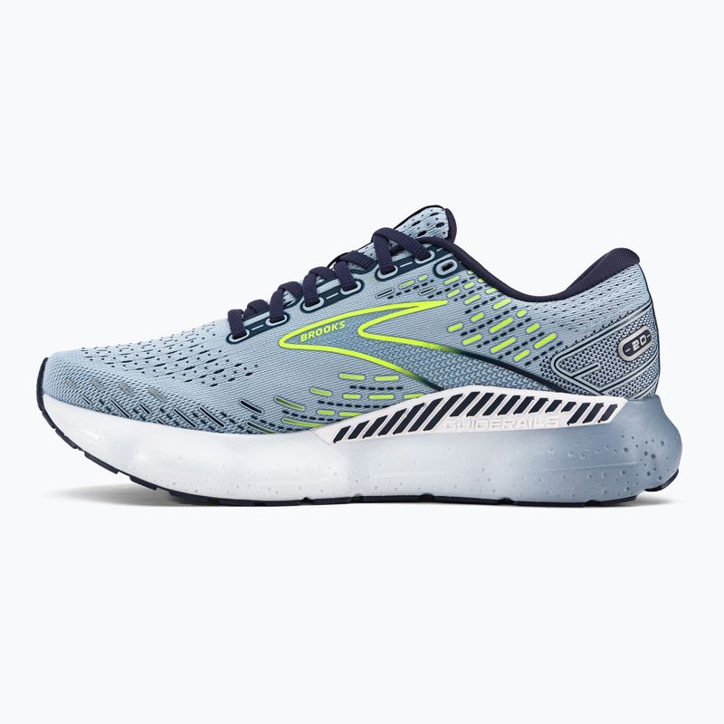 Scarpe da corsa da donna Brooks Glycerin GTS 20 blu chiaro/peacoat/nightlife 3