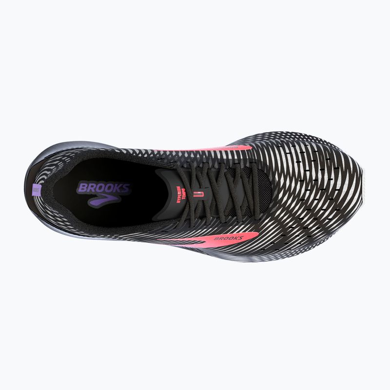 Scarpe da corsa Brooks Hyperion Tempo donna nero/corallo/viola 13